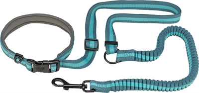 Trixie Hundeleine Joggingleine Petrol / Aqua