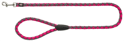 Trixie Hundeleine Cavo Fuchsia / Grau