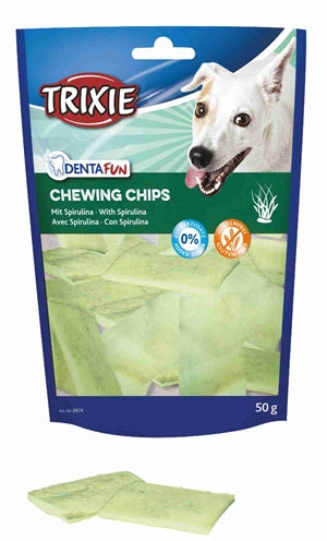 Trixie Denta Fun Spirulina Kaugummi-Chips