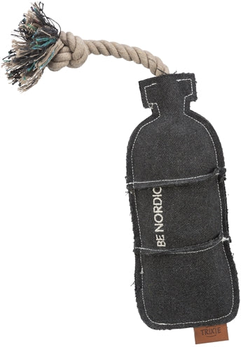 Trixie Be Nordic Hund Spielzeug Flasche Auf Seil Stoff