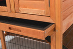 Trixie Kaninchenstall Trixie Natura Mit Auslauf Braun