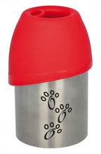 Trixie Trinkflasche Edelstahl Mit Kunststoff Trinkschale Sortiment