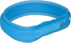 Trixie Leuchtendes Halsband Hund Usb Blitzlicht Wiederaufladbar Blau