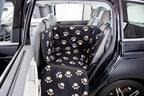 Trixie Autodecke Polyester / Fleece Schwarz / Beige