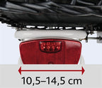Trixie-Fahrradkorb Mit Drahtkuppel Auf Der Rückseite Schwarz