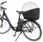 Trixie-Fahrradkorb Mit Drahtkuppel Auf Der Rückseite Schwarz