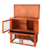 Trixie Kaninchenstall Trixie Natura Mit Auslauf Braun