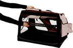 Trixie Reisekorb Vario Double Schwarz / Grau