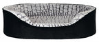 Trixie Hundekorb Lino Memoryfoam Schwarz / Grau