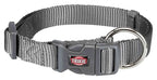 Trixie Halsband Hund Premium Graphitgrau