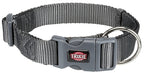 Trixie Halsband Hund Premium Graphitgrau