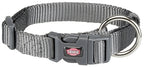 Trixie Halsband Hund Premium Graphitgrau