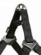 Trixie Hundegeschirr Premium One Touch Schwarz