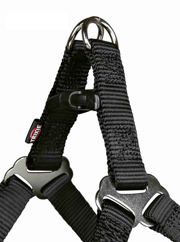 Trixie Hundegeschirr Premium One Touch Schwarz