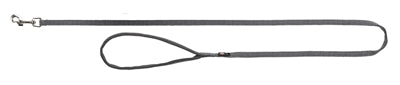 Trixie Hundeleine Premium Graphitgrau