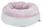 Trixie Junior Hundekorb Donut Hellgrau / Flieder