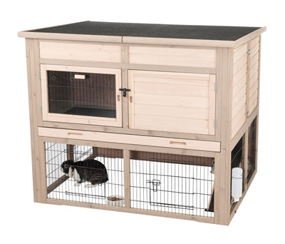 Trixie Kaninchenstall Trixie Natura Xl Mit Isolierung Grau
