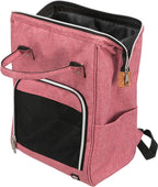 Trixie Rucksack Für Trixie-Hunde Ava Rot Bis Zu 10 Kg