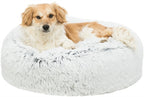 Trixie Hundekissen Harvey Rund Weiss / Schwarz