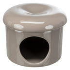 Trixie Spielhausmäuse Mit Deckel Keramik Taupe