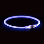 Trixie Leuchtende Kragen Usb Blitzlicht Wiederaufladbar Tpu Multi