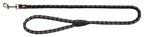 Trixie Hundeleine Cavo Schwarz / Grau