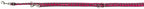 Trixie Hundeleine Cavo Verstellbar Fuchsia / Grau