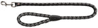Trixie Hundeleine Cavo Schwarz / Grau