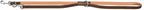 Trixie Hundeleine Active Comfort Verstellbar Leder Braun / Hellbraun