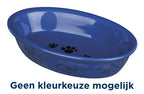 Trixie Futterschale / Wasserschale Oval Pfote / Fischmuster Keramik Sortiert
