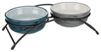 Trixie Keramik / Metall Petrol / Grau