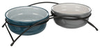 Trixie Keramik / Metall Petrol / Grau