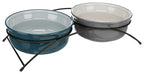 Trixie Keramik / Metall Petrol / Grau