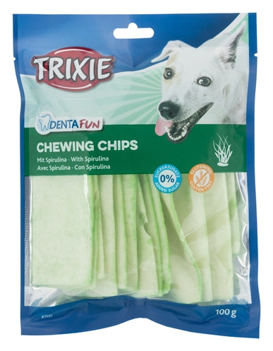 Trixie Denta Fun Spirulina Kaugummi-Chips