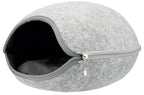 Trixie Relax-Igloo Luna Filz Hellgrau
