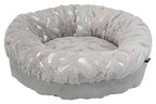 Trixie Feder Rund Silber / Grau