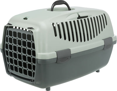 Trixie Be Eco Transportbox Capri Anthrazit / Grau-Grün