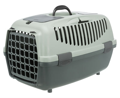 Trixie Be Eco Transportbox Capri Anthrazit / Grau-Grün