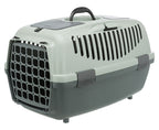 Trixie Be Eco Transportbox Capri Anthrazit / Grau-Grün