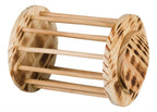 Trixie Heuraufe Mit Deckel Holz Geflammt