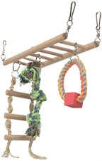 Trixie Mit Strickleiter &Amp; Spielzeug-Hamster Aus Holz