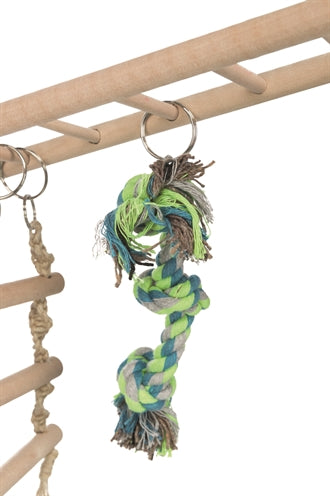 Trixie Mit Strickleiter &Amp; Spielzeug-Hamster Aus Holz
