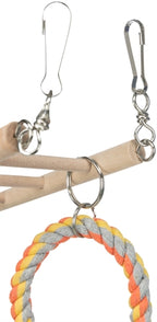 Trixie Mit Strickleiter / Seilbündel Holz / Seil