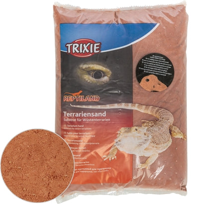 Trixie Reptiland Höhlensand Für Terrarien Dunkelrot