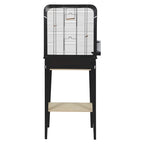 Zolux Vogelkäfig Chic Loft Mit Möbeln Schwarz