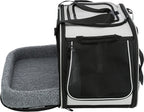 Trixie Cat Bag Valery Schwarz / Grau
