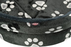 Trixie Jimmy Oval Schwarz Mit Pfotenabdruck