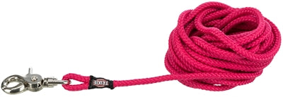 Trixie Hundeleine Rund Mit Auslöser Karabinerhaken Fuchsia Rosa