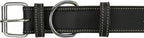 Trixie Hund Rustikal Leder Heartbeat Schwarz