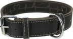 Trixie Hund Rustikal Leder Heartbeat Schwarz